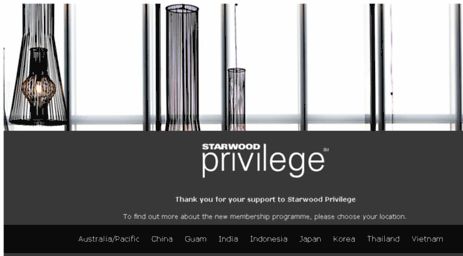privilege.starwoodhotels.com