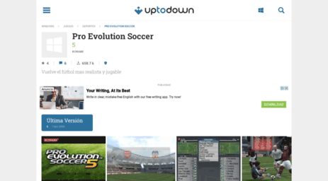 pro-evolution-soccer.uptodown.com
