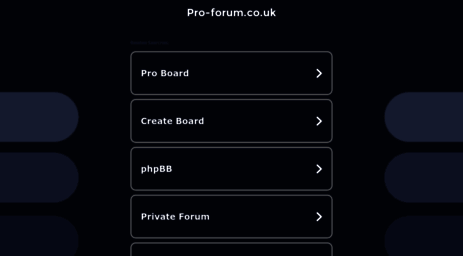 pro-forum.co.uk