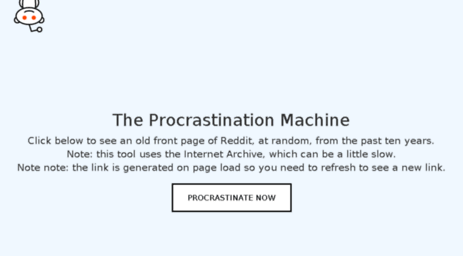 procrastinationmachine.com