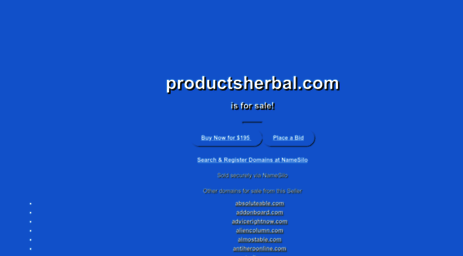 productsherbal.com
