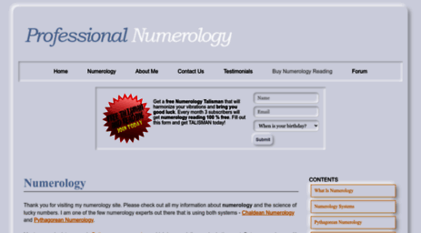 professionalnumerology.com