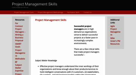 projectmanagementskills.info