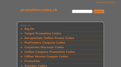 promotioncodes.ch