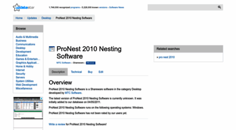 pronest-2010-nesting-software.updatestar.com