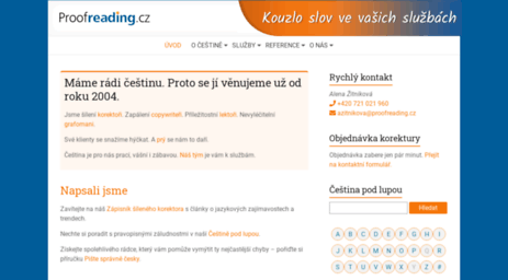 proofreading.cz