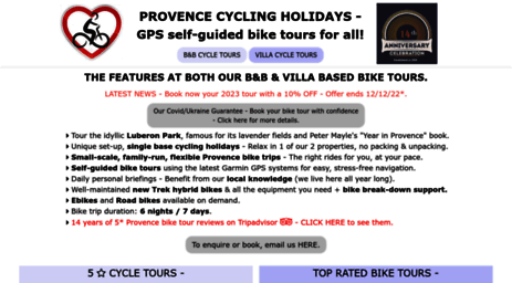 provence-cycling-holidays.com