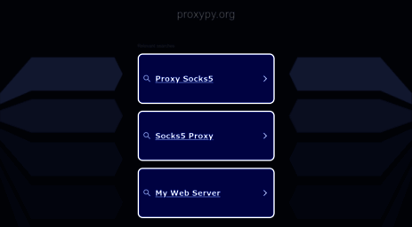 proxypy.org