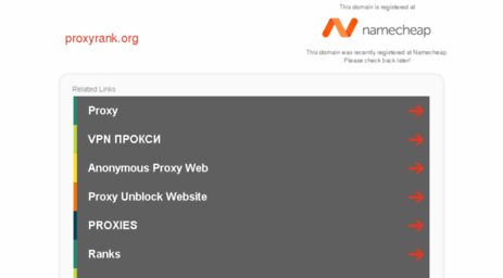 proxyrank.org