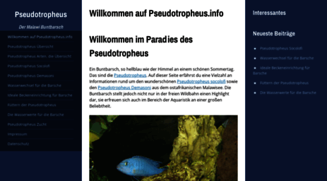 pseudotropheus.info