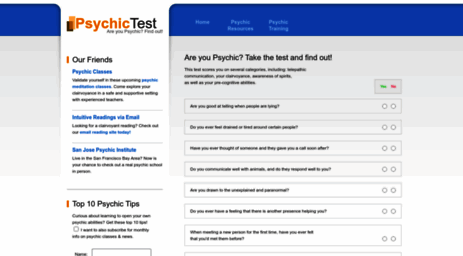 psychic-test.org