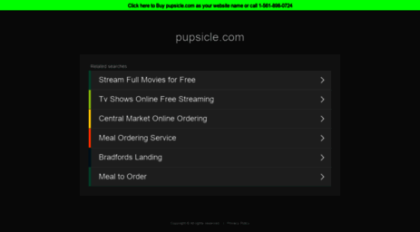 pupsicle.com