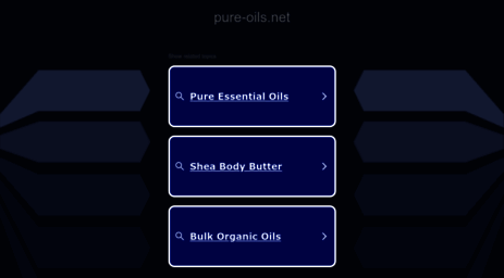 pure-oils.net