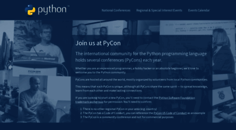 pycon.org