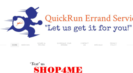 quickrunerrands.com