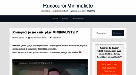 raccourci-minimaliste.com