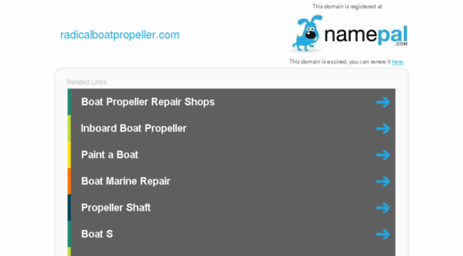 radicalboatpropeller.com