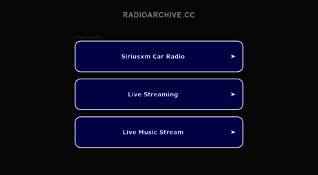 radioarchive.cc