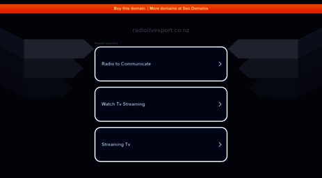 radiolivesport.co.nz