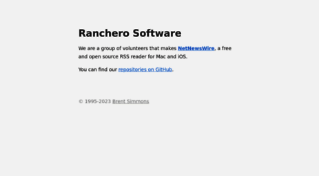 ranchero.com