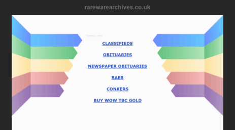 rarewarearchives.co.uk