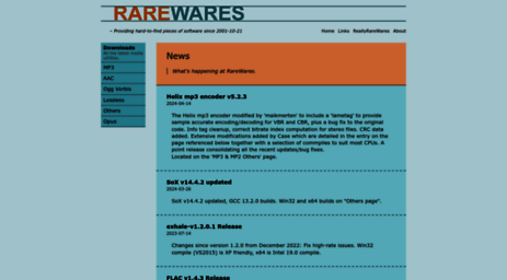 rarewares.org
