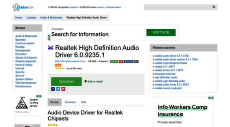 realtek-high-definition-audio-driver.updatestar.com