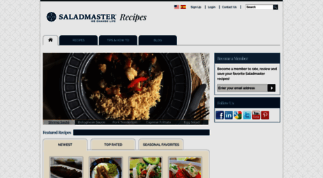 recipes.saladmaster.com