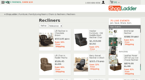 reclinershowroom.com