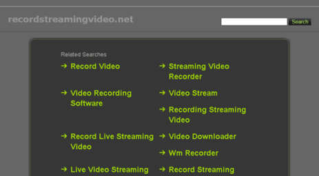 recordstreamingvideo.net