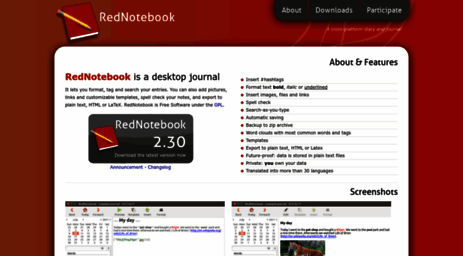 rednotebook.sourceforge.net