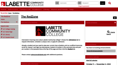 redzone.labette.edu