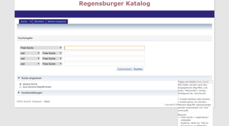 regensburger-katalog.de