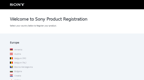 registration.sonystyle-europe.com