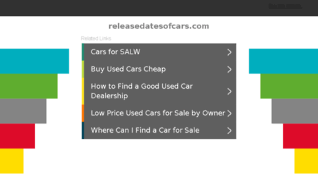 releasedatesofcars.com
