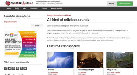 religion.ambient-mixer.com