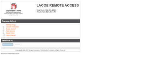 remote.lacoe.edu