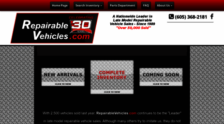 repairablevehicles.com