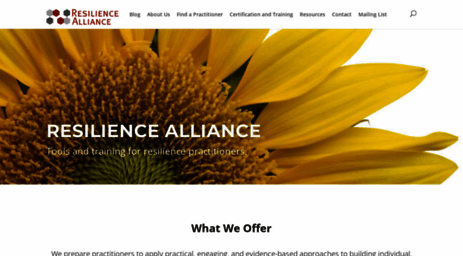 resiliencealliance.com