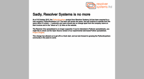 resolversystems.com