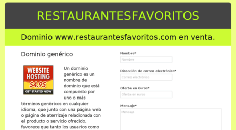 restaurantesfavoritos.com