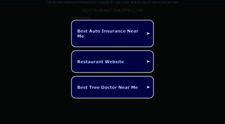 restaurantsherpa.com