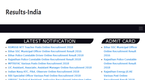 results-india.com