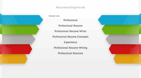 resumewritinginfo.net