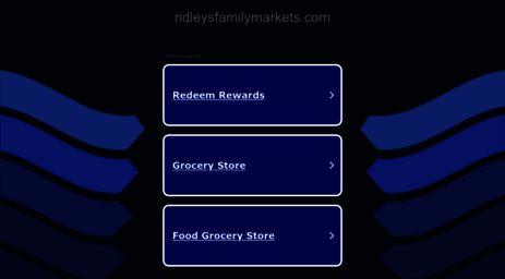 ridleysfamilymarkets.com