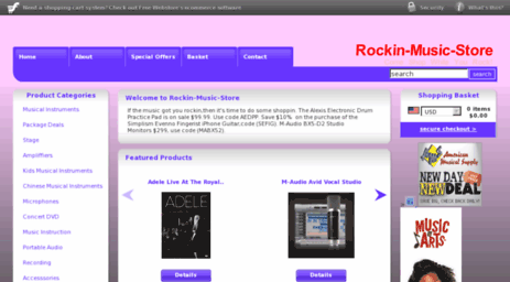 rockinmusicstore.com