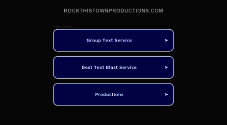 rockthistownproductions.com