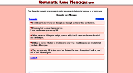 romanticlovemessages.com