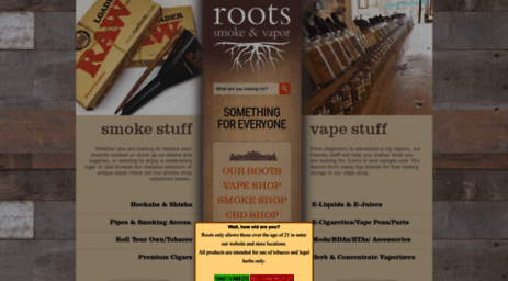 rootssmokeshop.com