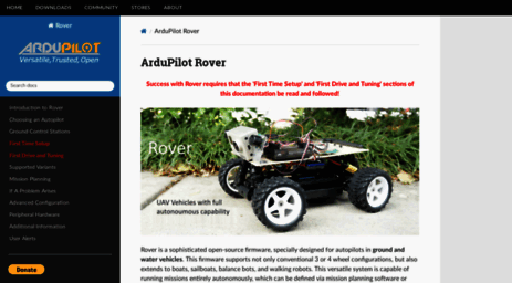 rover.ardupilot.org
